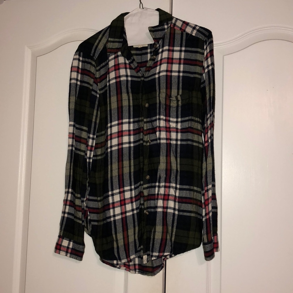 American Eagle boyfriend flannel